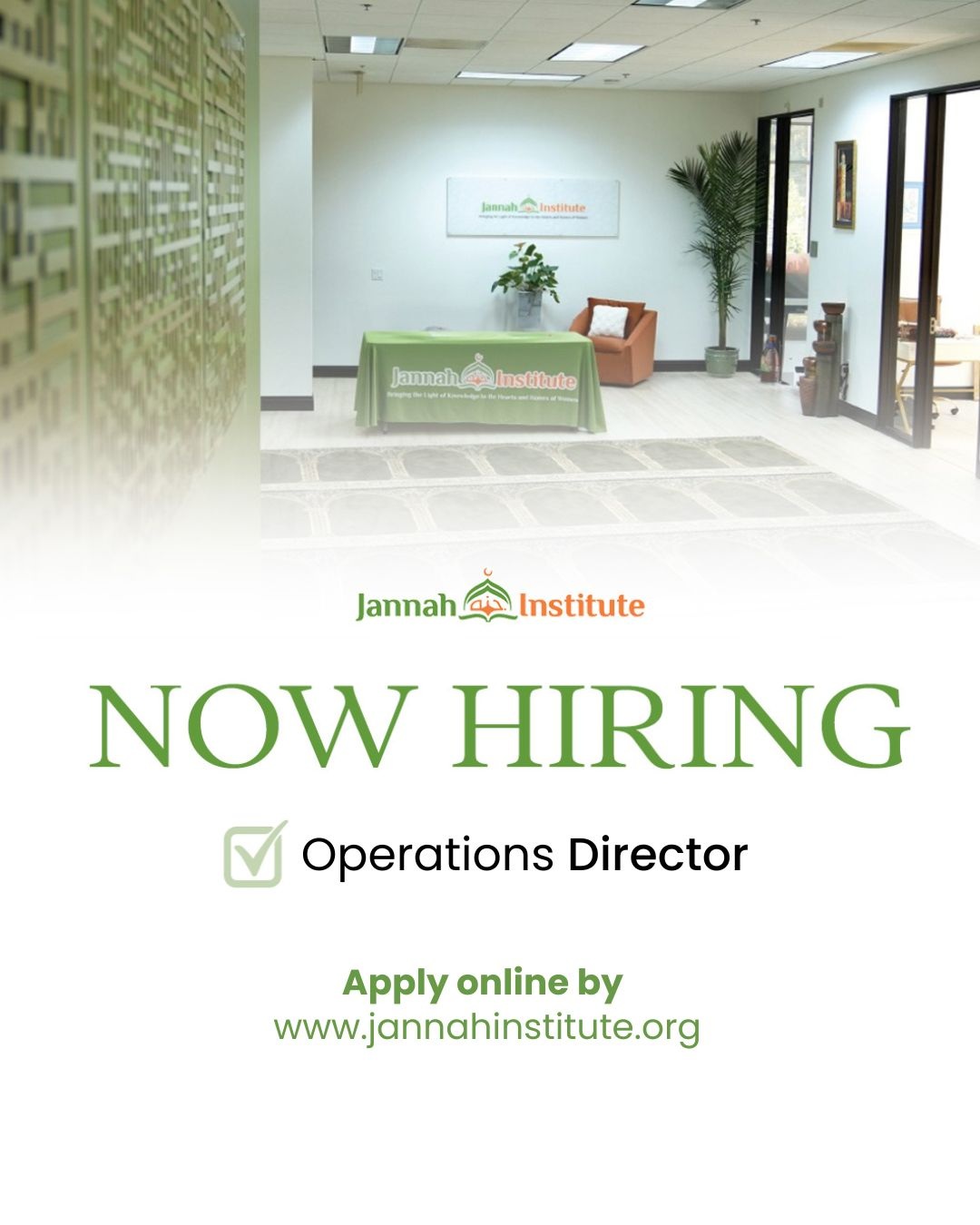 Operational Director (On-site) flyer