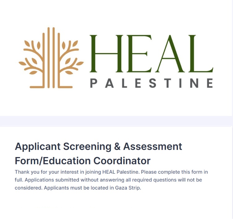 Education Coordinator flyer