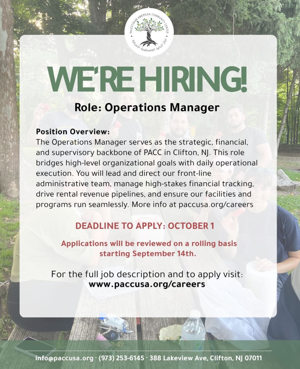 Operations Manager flyer