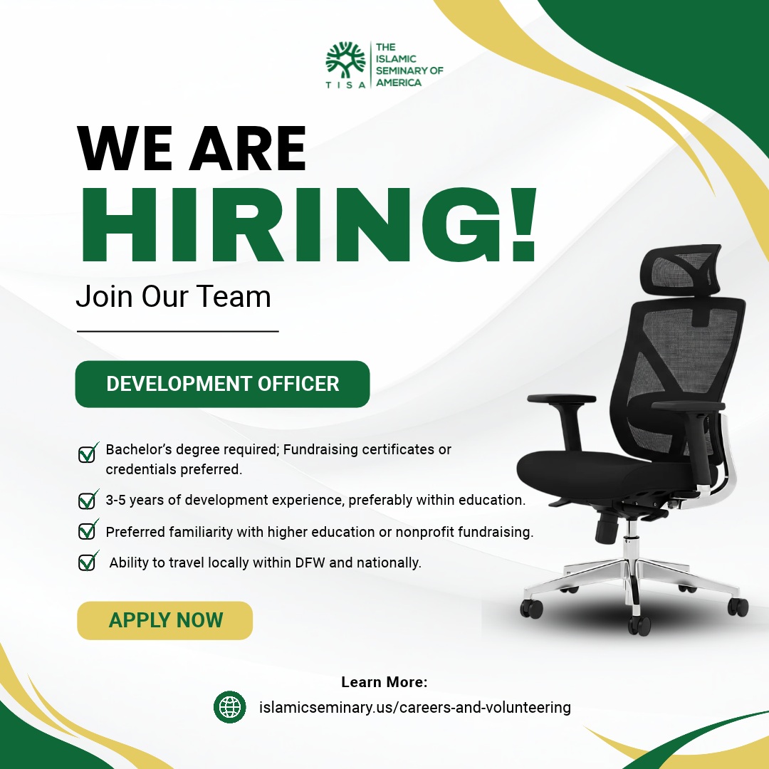 Development Officer flyer