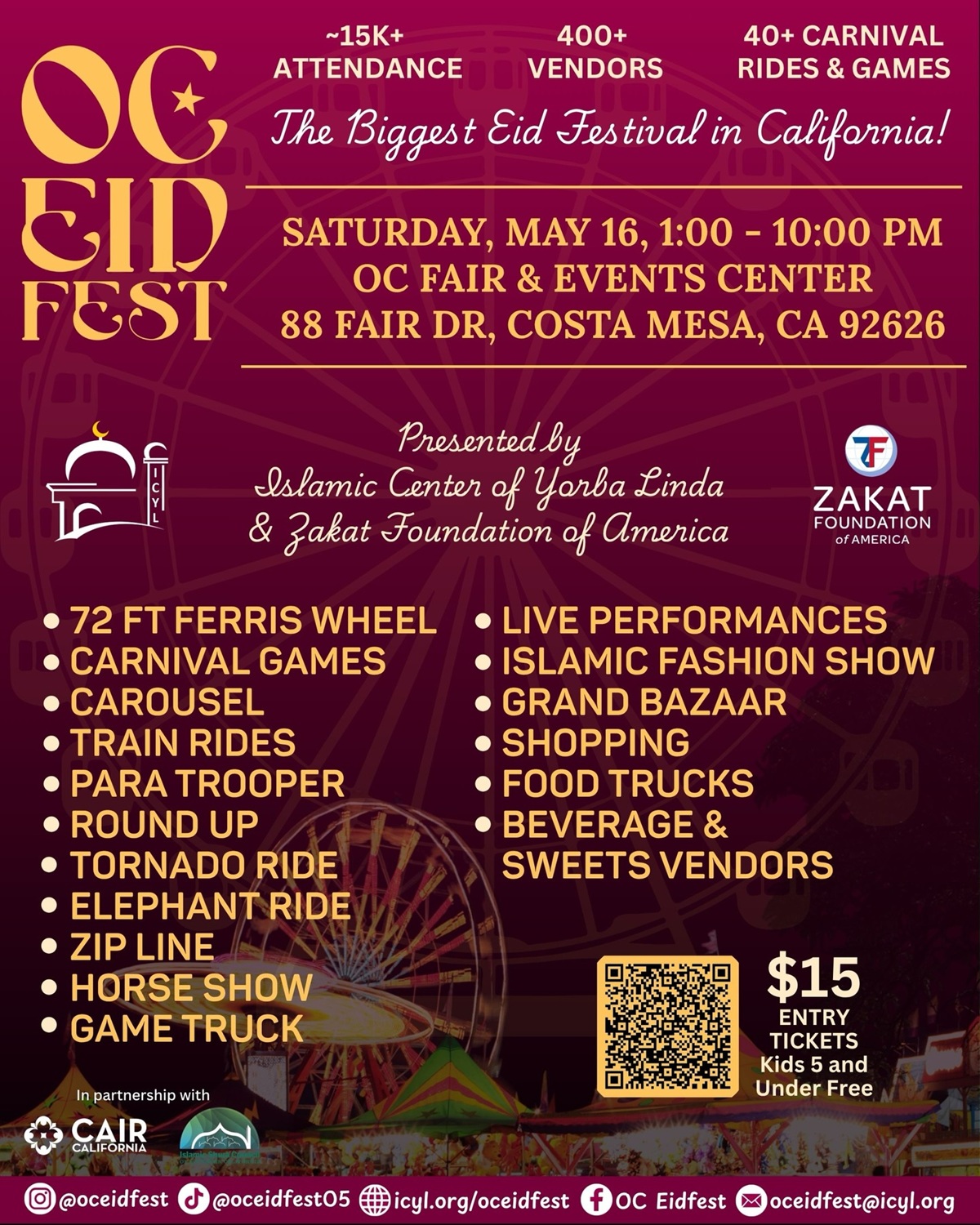 OC Eidfest 2026 Banner