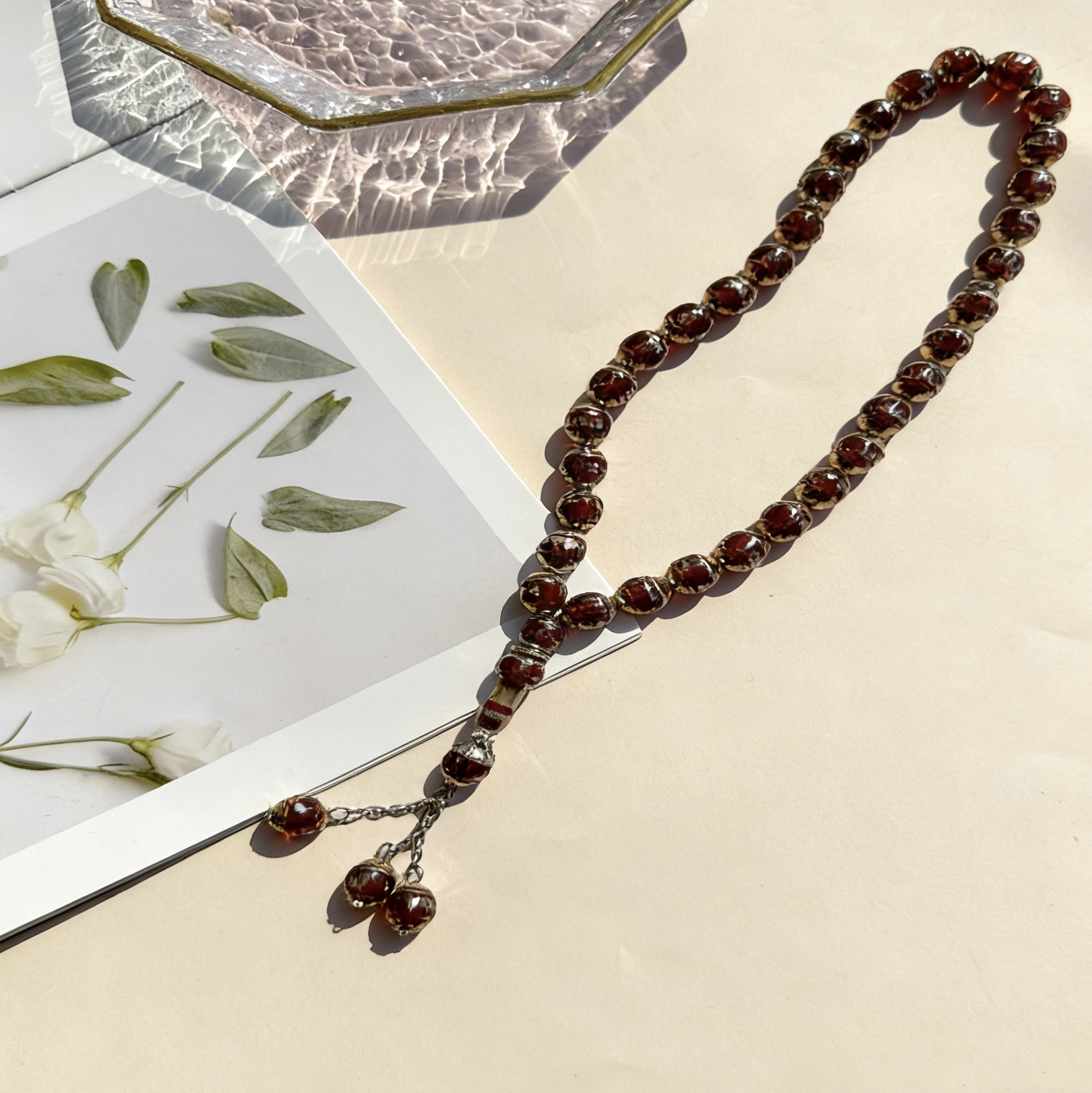 New Design Muslim Prayer Beads Tesby Islamic Rosary 33 Laser Single Ring Formal Long Islamic Articles of Worship gallery 3