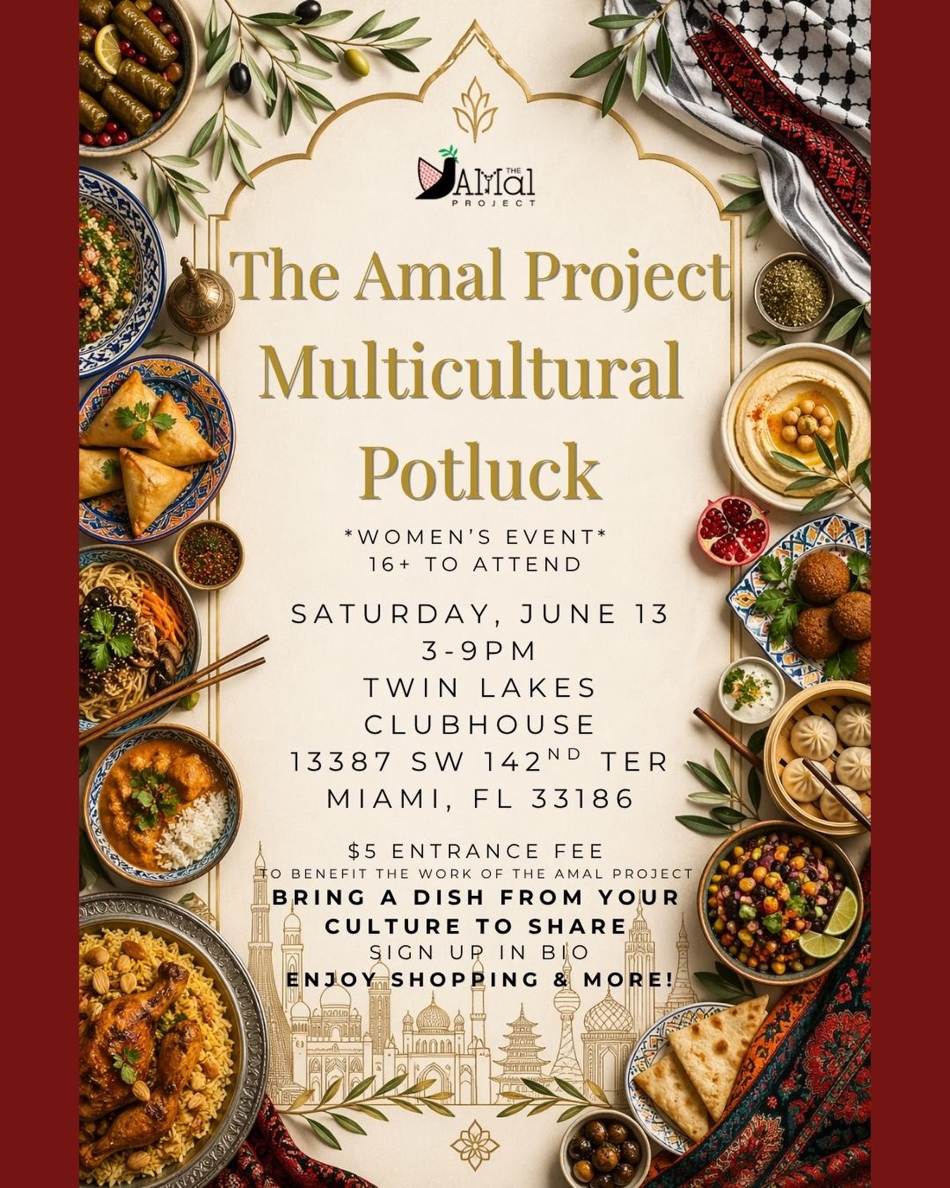 The Amal Project Multicultural Potluck