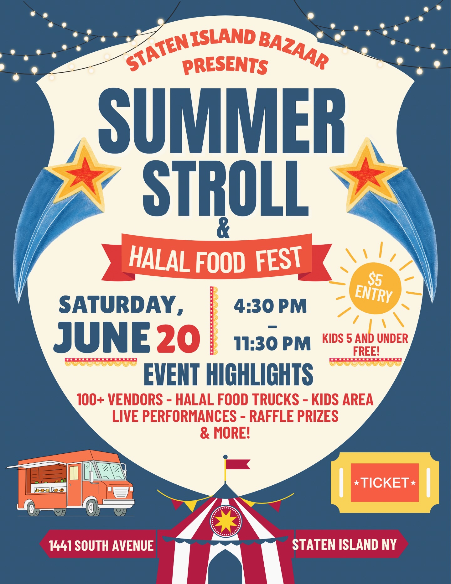 2nd Annual Summer Stroll and Halal Food Fest