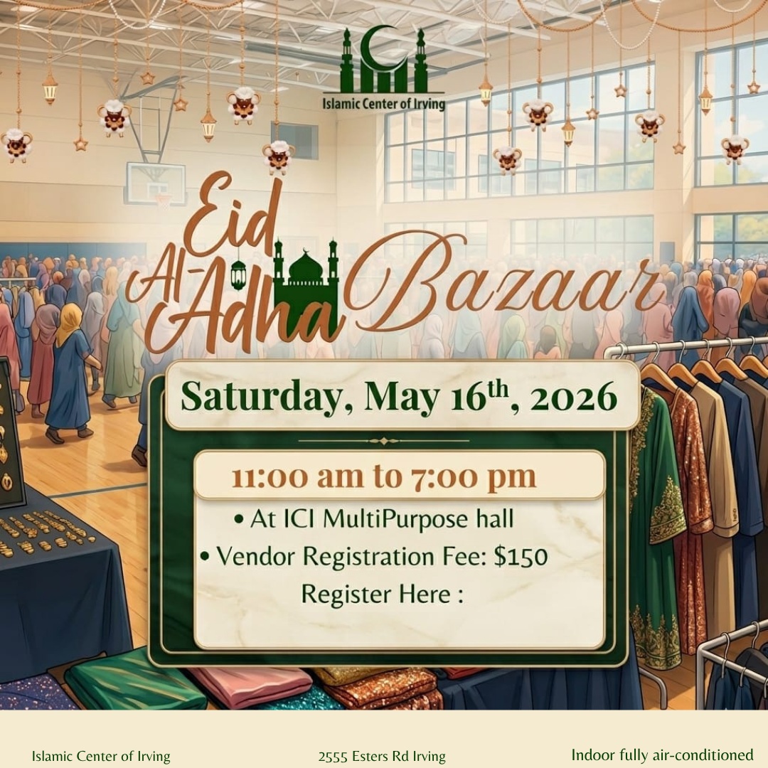 ICI Eid Al Adha Bazaar 2026