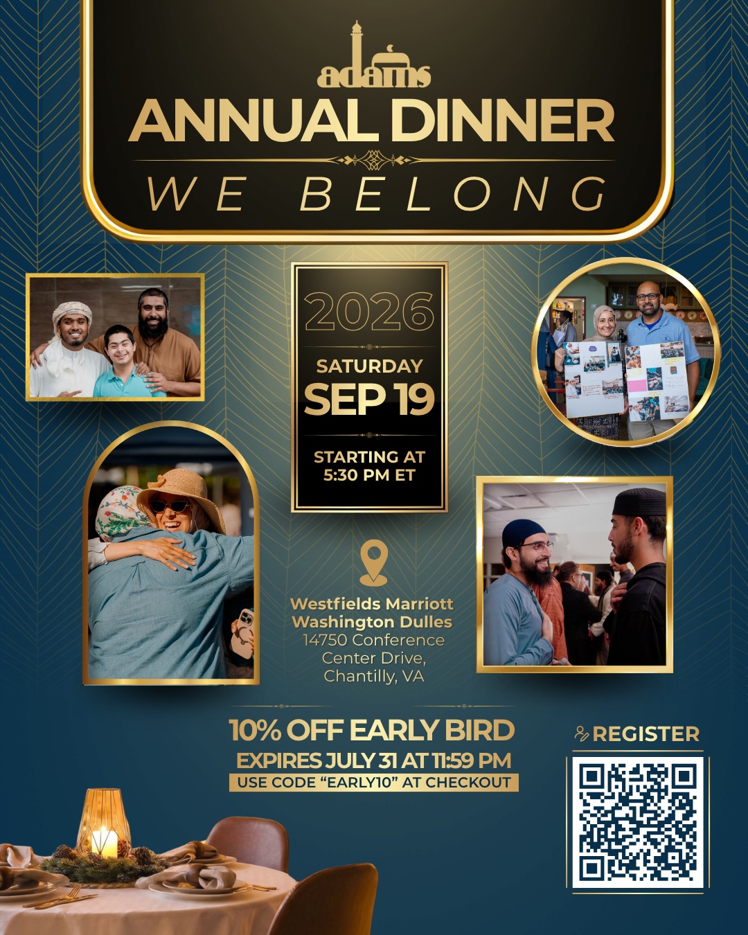ADAMS Annual Fundraising Dinner 2026