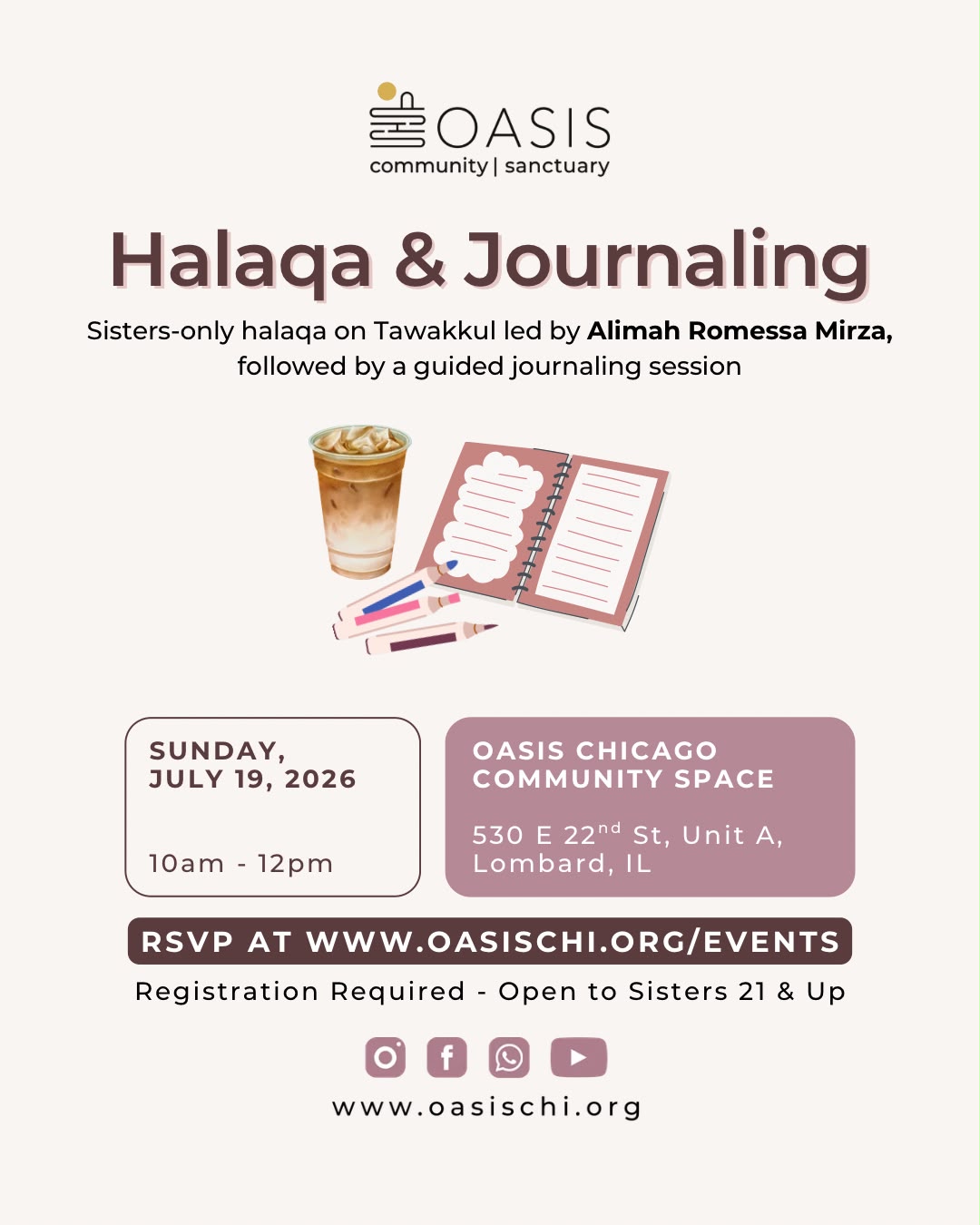 Halaqa and Journaling