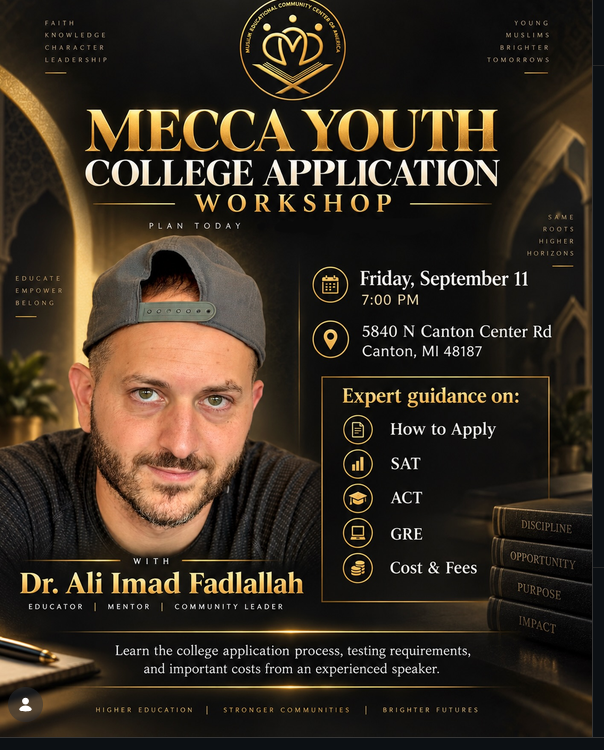 MECCA Youth College Application Workshop