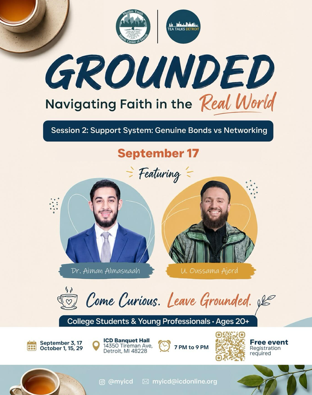 Grounded – Session 2: Support System: Genuine Bonds vs Networking