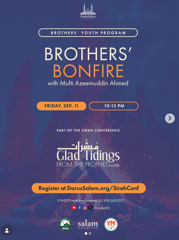 Brothers’ Bonfire with Mufti Azeemuddin Ahmed