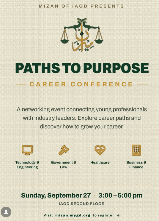 Paths to Purpose — Career Conference