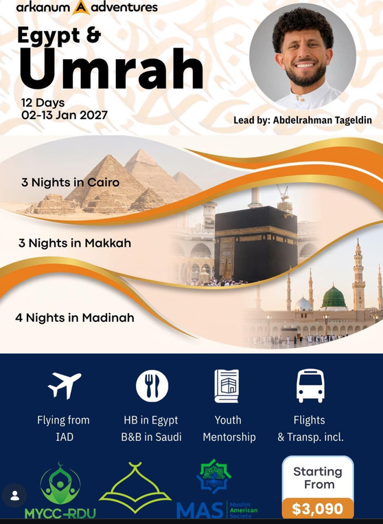 Egypt & Umrah 2027, "A Journey of Faith, History & Brotherhood"
