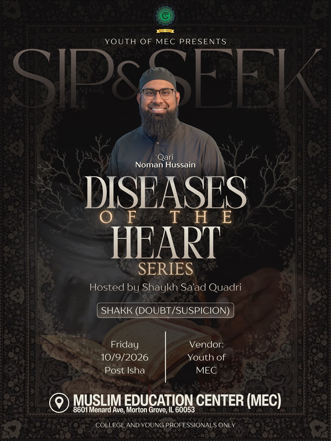 Sip & Seek: Diseases of the Heart